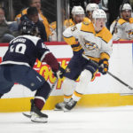 Rantanen, Newhook goals lift Avs over Predators, 3-1