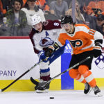 DeAngelo, Tippett help Flyers beat Avalanche 5-3