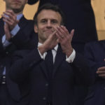 Macron attends France-Morocco semifinal match at World Cup