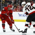 Red Wings score 3 goals early in 3rd to beat Senators 4-2
