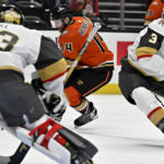 Henrique helps Ducks knock off Golden Knights 3-2 in SO