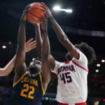 No. 4 Arizona rebounds from first loss, beats winless Cal