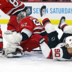 Canes beat Devils, move into 1st in Metropolitan Division