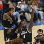 Clippers edge Wizards 114-107 in Wall's return to Washington