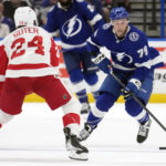 Husso makes 43 saves, helps Red Wings beat Lightning 4-2