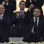 Macron attends France-Morocco semifinal match at World Cup
