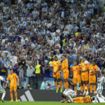 AP PHOTOS: World Cup highlights from Day 18