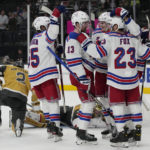 Rangers use 4-goal 3rd period to beat Golden Knights 5-1