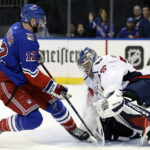 Kuemper makes 32 saves as surging Capitals down Rangers 4-0