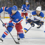 Rangers score 3 in third period to rally past Blues 6-4