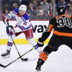 Rangers beat struggling Flyers 6-3 for 6th straight win