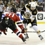 Pastrnak and Ullmark lead Bruins past struggling Devils, 4-3