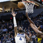 Russell scores 15 points in 4th, Wolves beat Pacers 121-115