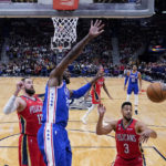 McCollum makes 11 3s, scores 42, Pelicans beat 76ers 127-116