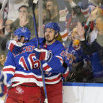 Rangers win 4-3 in OT to end Devils' 11-game road win streak