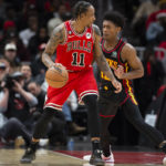 Ayo Dosunmu beats buzzer, Bulls beat Hawks 110-108