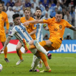 AP PHOTOS: World Cup highlights from Day 18