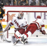 Slavin scores in OT, streaking Hurricanes beat Penguins 4-3