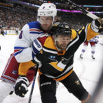 Power-play goals by Malkin, Rust help Pens stop Rangers, 3-2