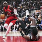 Fox has 27 points and 10 assists, Kings beat Raptors 124-123