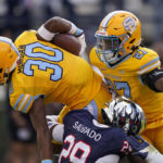 Sanders' 4 TDs help Jackson St rout Southern for SWAC title