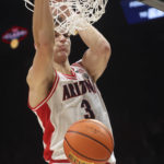 No. 10 Arizona tops No. 14 Indiana 89-75 in Vegas clash