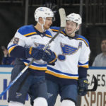 Rangers score 3 in third period to rally past Blues 6-4