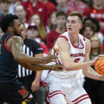 Hepburn, Crowl pace Wisconsin past No. 13 Maryland 64-59