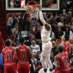 Bulls snap 4-game slide, top short-handed Heat 113-103