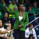 Miles, No. 7 Notre Dame women beat No. 3 UConn; Fudd hurt