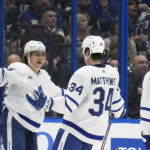 Marner sets Maple Leafs points streak record in OT loss