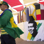 Image of Pelé shines bright for Brazilian fans at World Cup