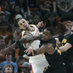 Bishop's 16 leads No. 2 Texas over Arkansas-Pine Bluff 88-43