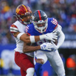 Giants and Commanders tie at 20 as Gano's kick falls short