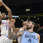 Morant's triple-double leads Grizzlies past Thunder 123-102