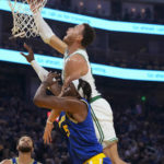 Thompson scores 34, Warriors beat Celtics in Finals rematch