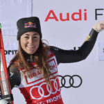 Goggia stuns with downhill win despite broken fingers
