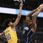 James helps Lakers stop 4-game slide with win over Magic