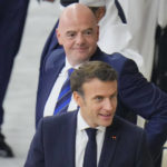 Macron attends France-Morocco semifinal match at World Cup