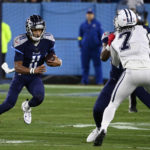 Prescott has 2 TD passes, Cowboys top banged-up Titans 27-13