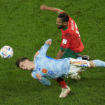AP PHOTOS: World Cup highlights from Day 17