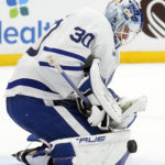 Marner sets Maple Leafs points streak record in OT loss