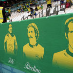 Brazil fans at World Cup game remember soccer great Pelé