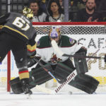 Stone scores twice in 3rd, Golden Knights beat Coyotes 5-2