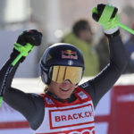 Goggia stuns with downhill win despite broken fingers