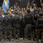Argentina soccer team abandons parade amid swarms of people