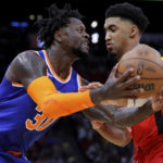 Randle's 35 leads Knicks over Rockets 108-88 to snap skid