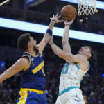Klay Thompson's 29 points lead Warriors past Hornets 110-105