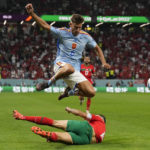 AP PHOTOS: World Cup highlights from Day 17