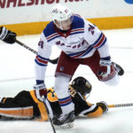 Power-play goals by Malkin, Rust help Pens stop Rangers, 3-2